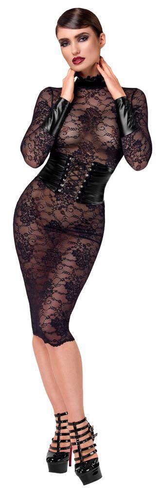 Noir Dress Lace L