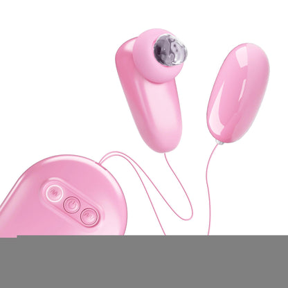 Wibrujące jajko Pretty Love Magic Box różowe 12 wibracji 7 stukania USB