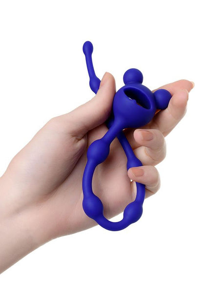 ToDo Froggy anal beads blue