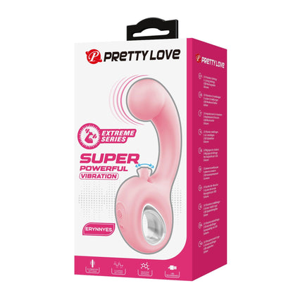 Stymulator łechtaczki z lizaniem Pretty Love Erynnyes silikonowy USB
