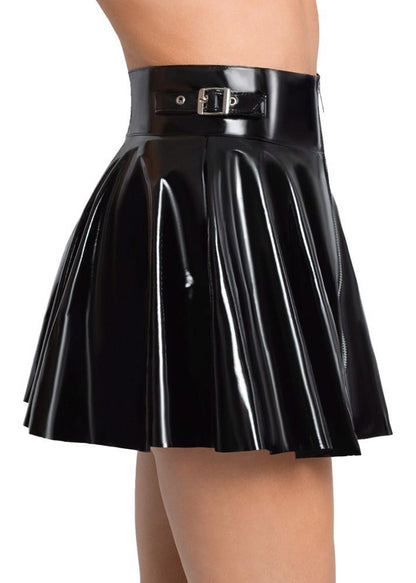 Vinyl Mini Skirt S