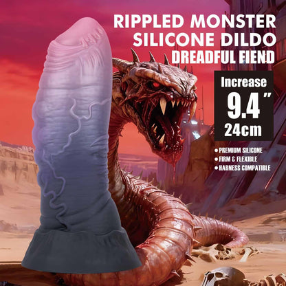 Dildo silikonowe mackowate Power Monsters 24 cm