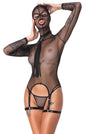 The extravagant black net set S