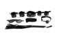 7 Pieces Black Bondage Set