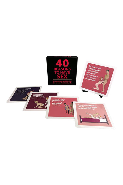 40 REASONS TO HAVE SEX