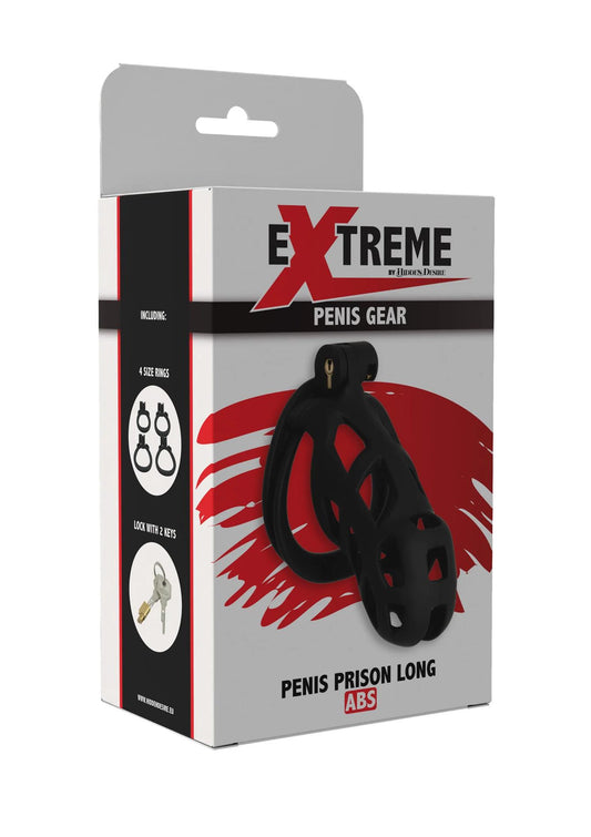Klatka na penisa Penis Prison Hidden Desire czarna 11 cm