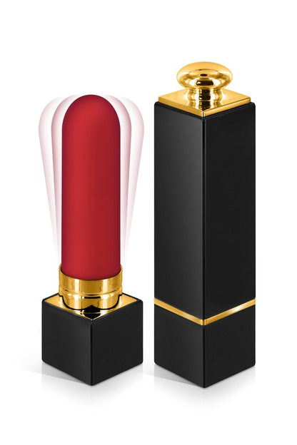 Mini wibrator szminkowy Black Empire Mylady USB silikonowy czarny