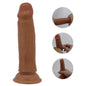 PRETTY LOVE - QUENTIN 7.2"(184mm)  Sliding Skin Series TPR, Suction base Bendable