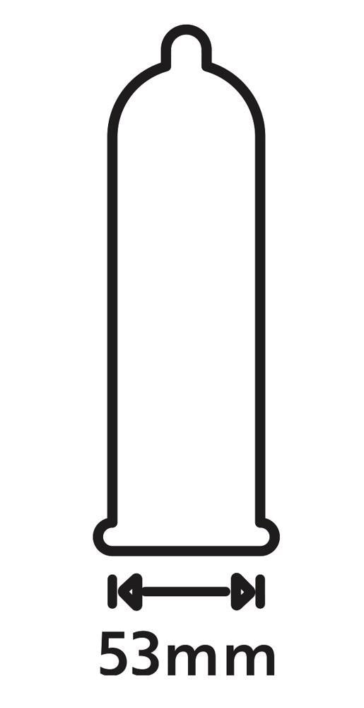 Prezerwatywy Secura Extra Feel 12 sztuk 18 cm