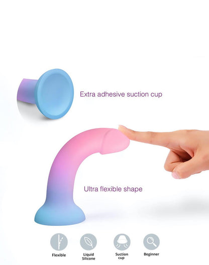 Dildo realistyczne silikonowe Love to Love Utopia M 14 cm