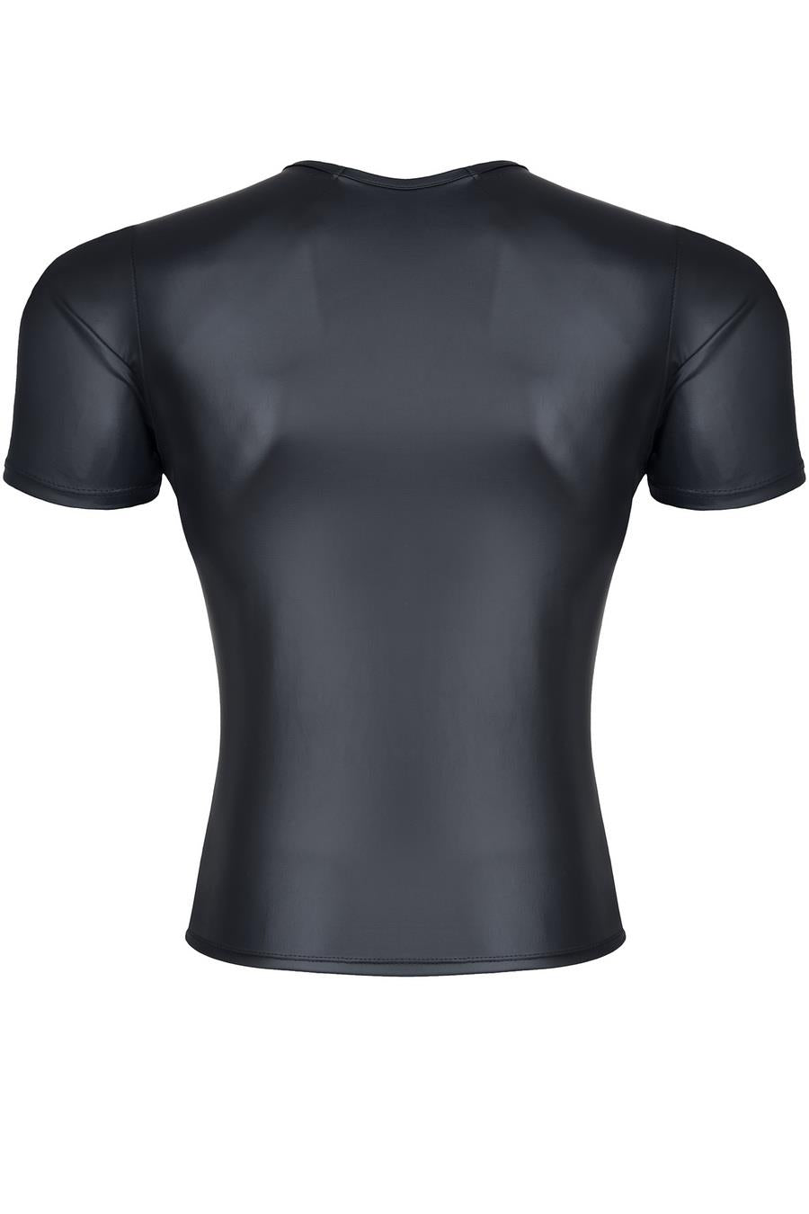 męski t-shirt z wetlooka w serek S