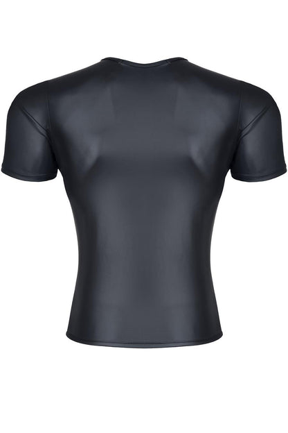 męski t-shirt z wetlooka w serek S