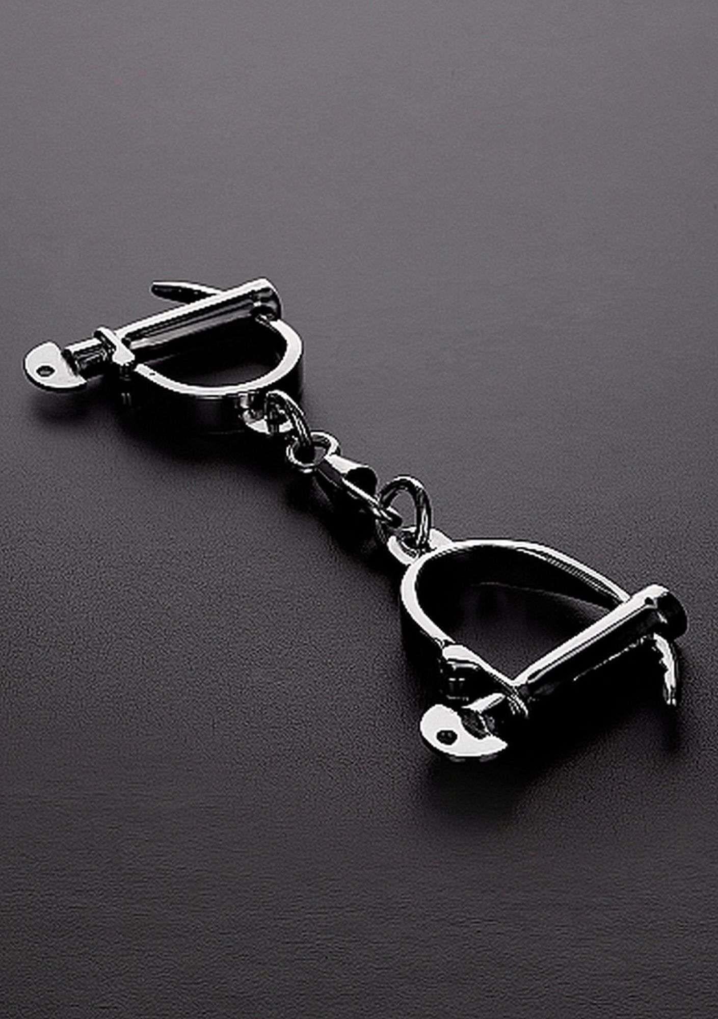 Kajdanki regulowane Steel stal nierdzewna 6 cm