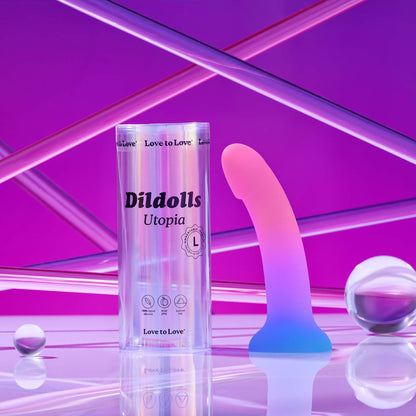 Dildo realistyczne silikonowe Dildolls Utopia L 19 cm