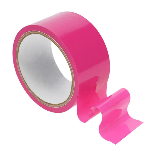 Taśma bondage PVC Ouch różowa 20 m
