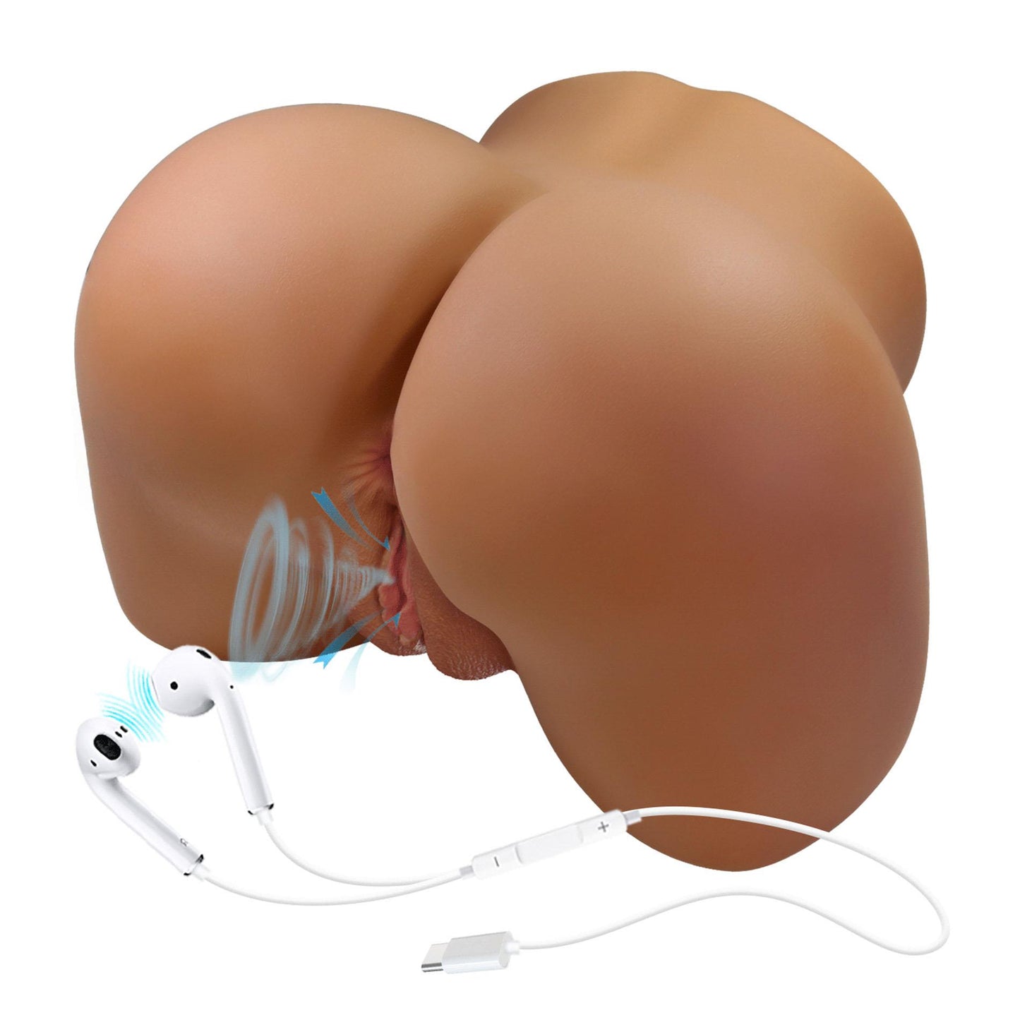 Masturbator realistyczny Crazy Bull Wendy z wibracją 34 cm