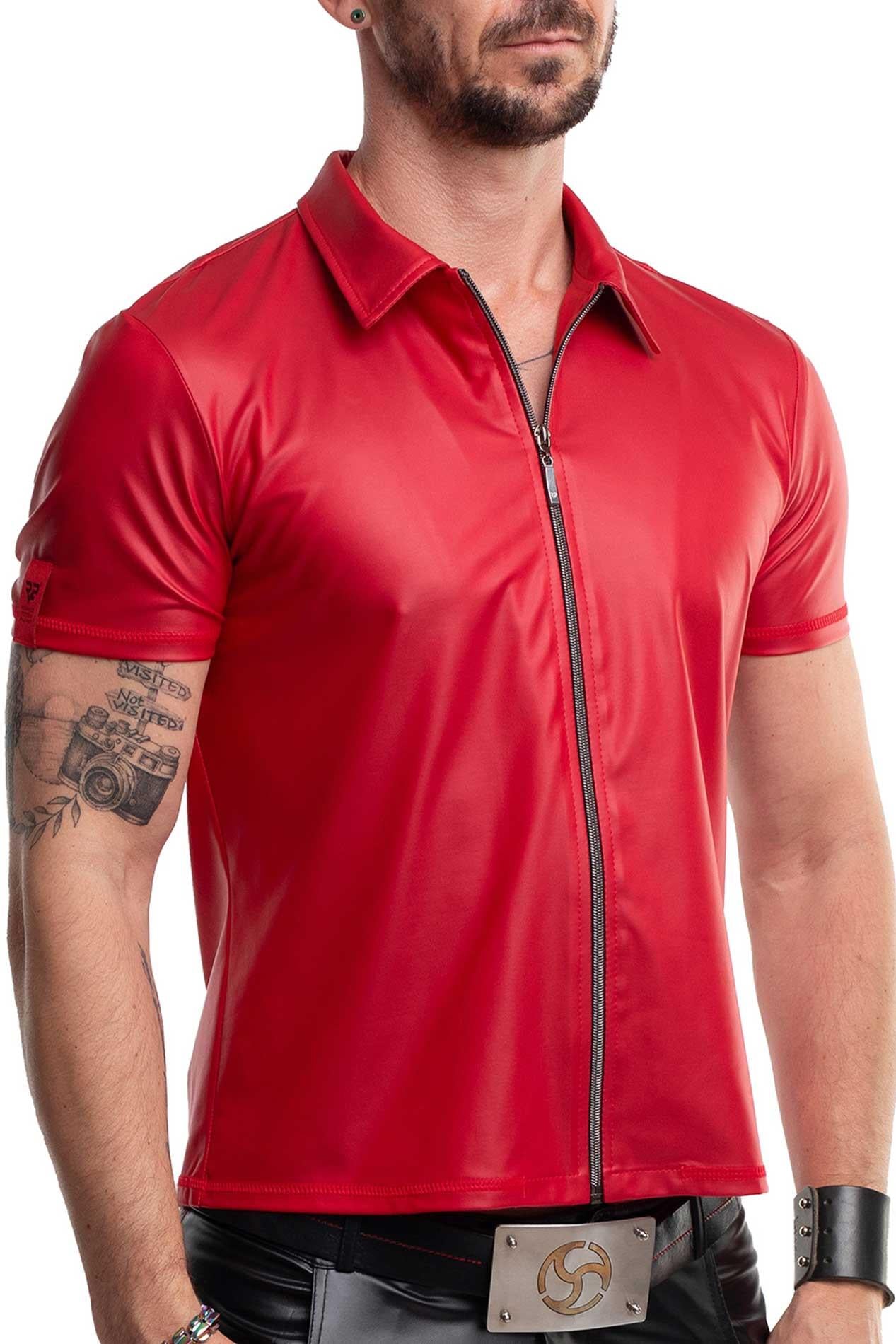 RMMauricio001 - red polo - XL