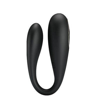 Wibrator podwójny Pretty Love Nathan z pilotem 10 trybów silikonowy USB