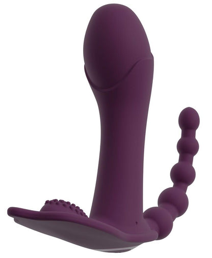 Wibrator Ariva Panty beau coeur z pilotem USB