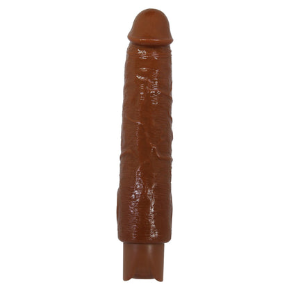 Realistyczny wibrator dildo Pretty Love Soren brązowy USB