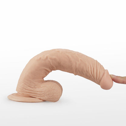 9'' Real Extreme Vibrating Dildo
