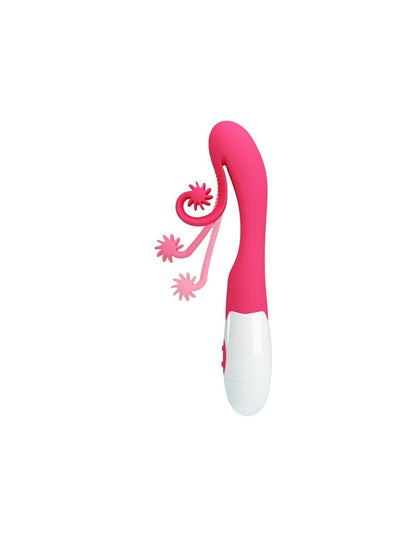 Stymulator łechtaczki silikonowy Pretty Love Romance różowy 30 wibracji