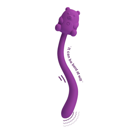 Stymulator łechtaczki Pretty Love Cute Bear silikonowy 7 wibracji USB