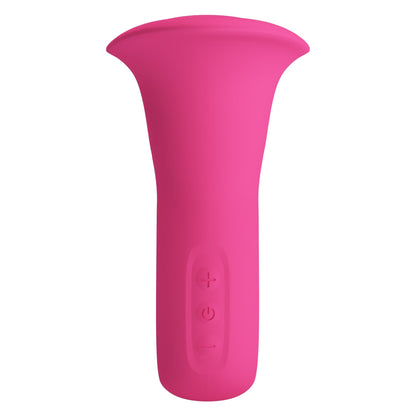 Wibrator oralny z języczkiem Pretty Love Clyde 12 wibracji 12 lizania USB