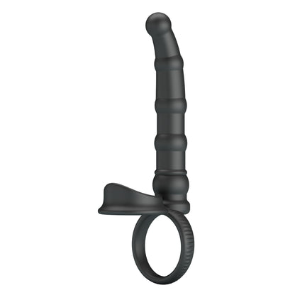 Pierścień erekcyjny analny Pretty Love Tatum 10 wibracji 18 cm