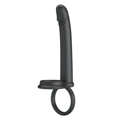 Strap on dildo silikonowe Pretty Love Moses 19 cm wodoodporne