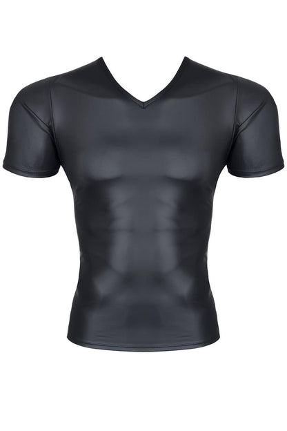 męski t-shirt z wetlooka w serek S