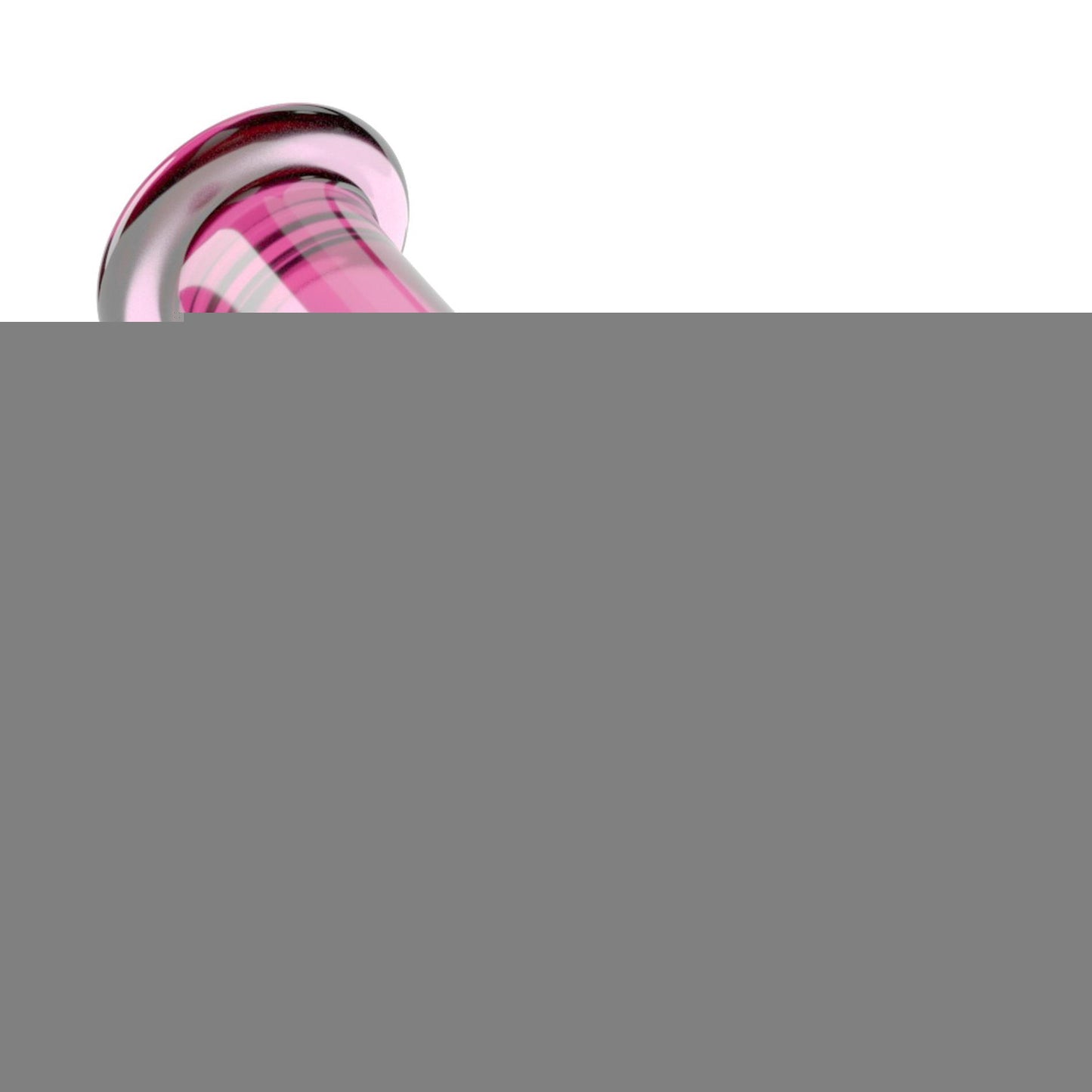 5" Glass Romance Black