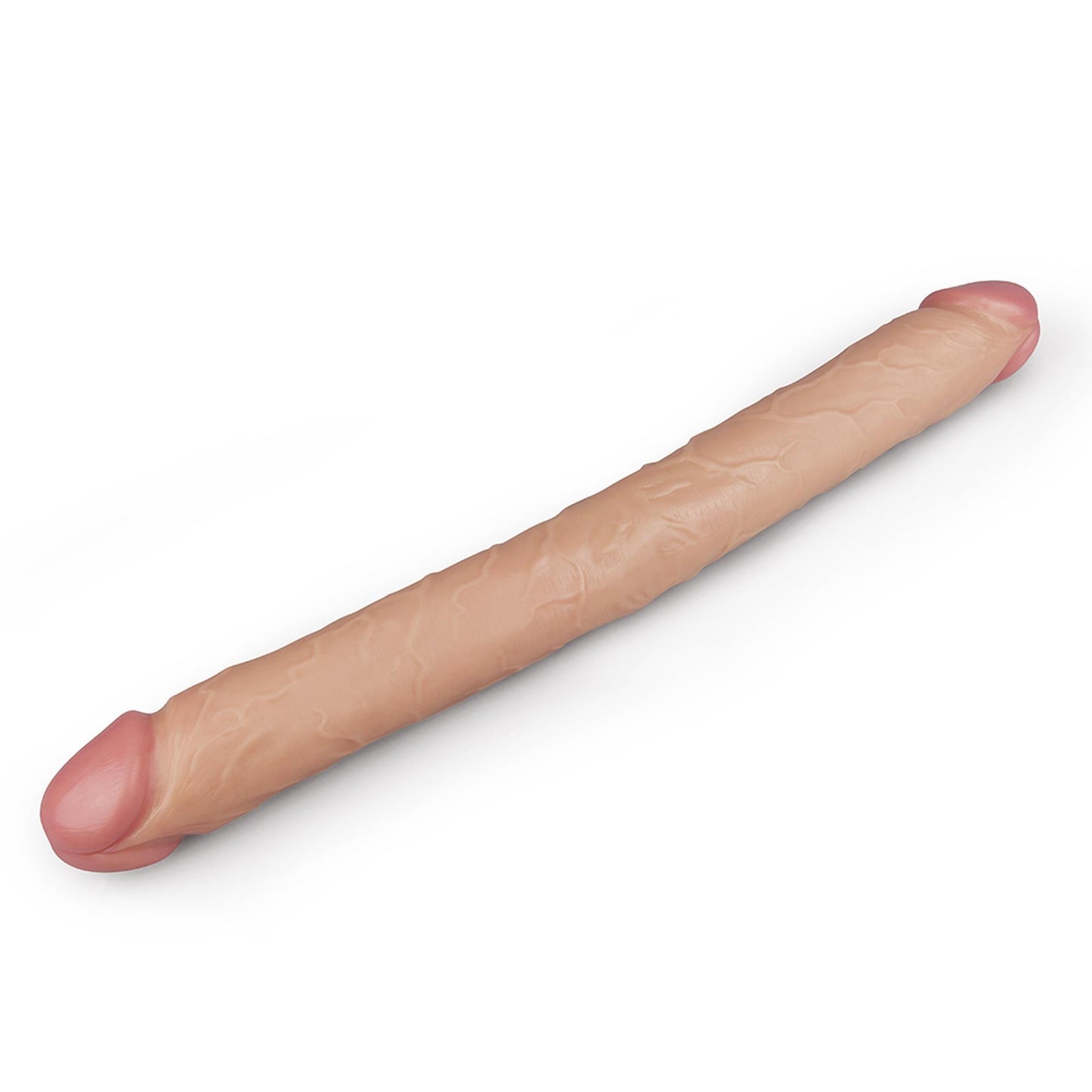 17"" King Size Realistic Slim Ultra Double Dildo