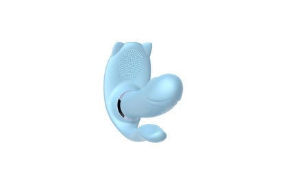 Wibrator analny Cat B Series Cute silikonowy 9 trybów USB