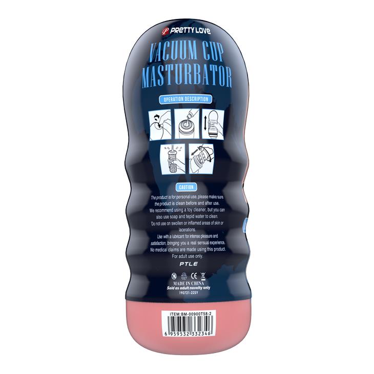 PRETTY LOVE -VACUUM CUP MASTURBATOR