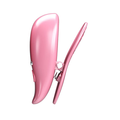 Wibrujące klipsy na sutki Pretty Love Leaf 10 funkcji