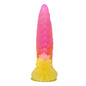 Dildo silikonowe żłobione Power Monsters Flamebeast 22,5 cm