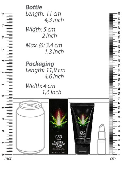 Krem do masturbacji CBD Cannabis Pharmquests 50 ml