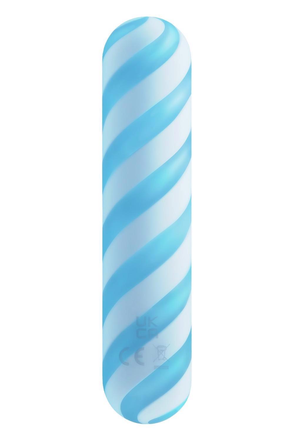 Wibrator bullet Glitz Blue For You Dreamtoys niebieski USB 10,9 cm