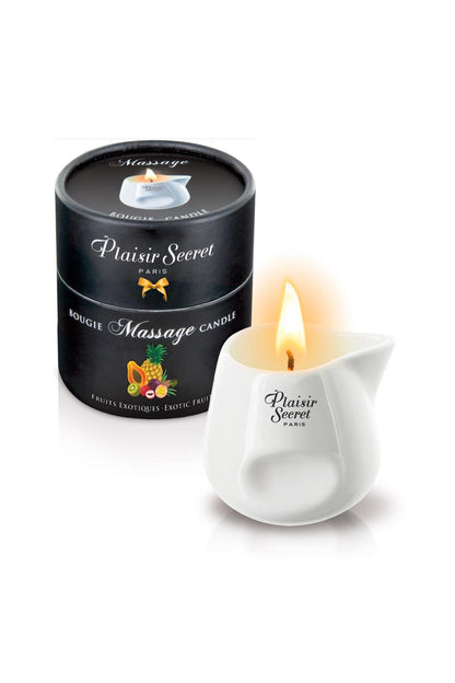Świeca do masażu egzotyczne owoce Plaisir Secret 80ml