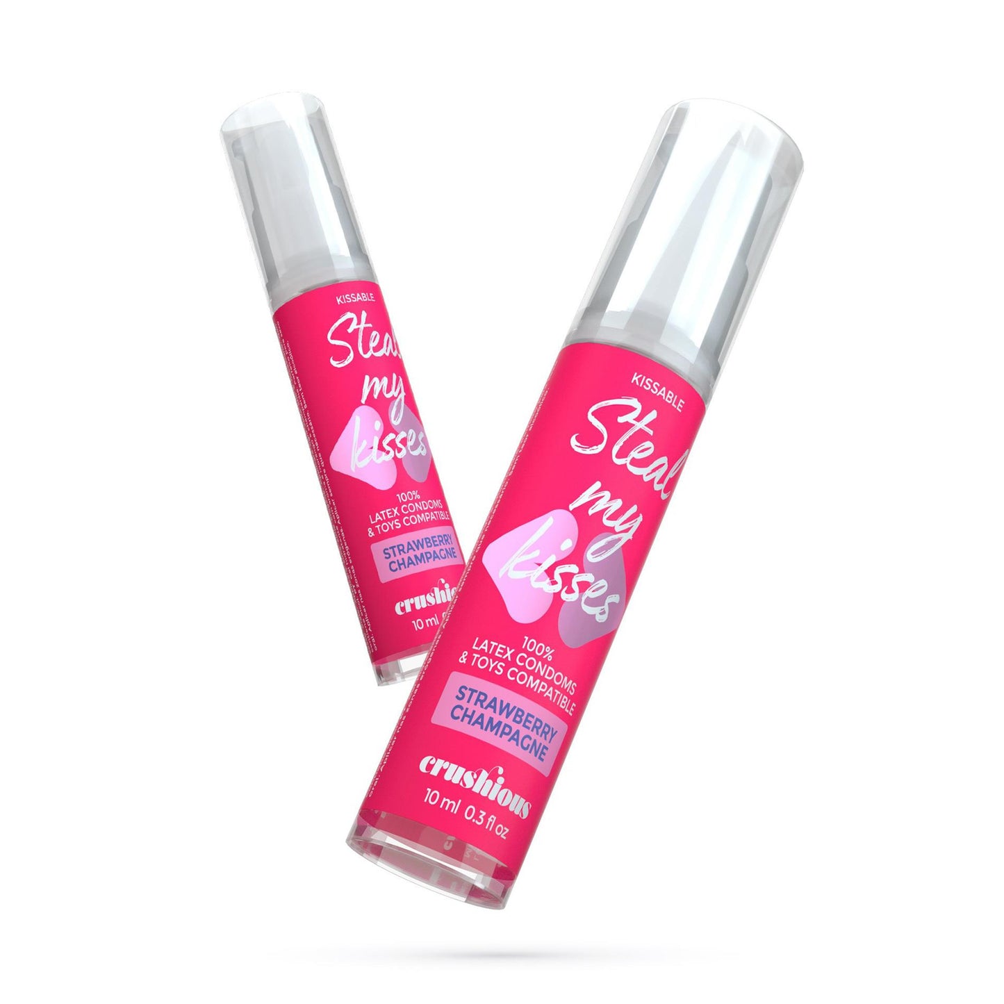 Żel intymny Crushious Steal My Kisses truskawkowy szampan 10 ml