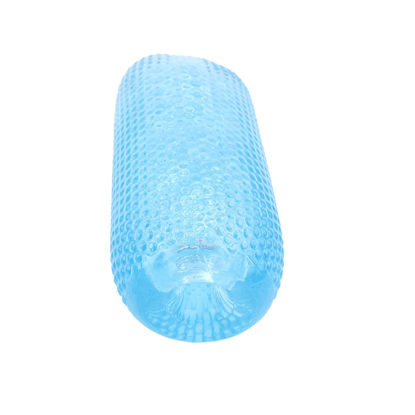 Masturbator dłoniowy z wypustkami Prof.Jason C No.3 niebieski 12,5 cm