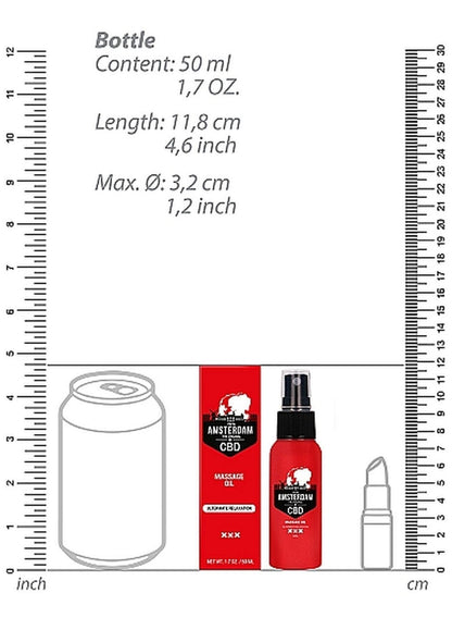 Olejek do masażu CBD Original Pharmquests 50 ml