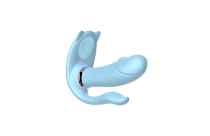 Wibrator analny Cat B Series Cute silikonowy 9 trybów USB