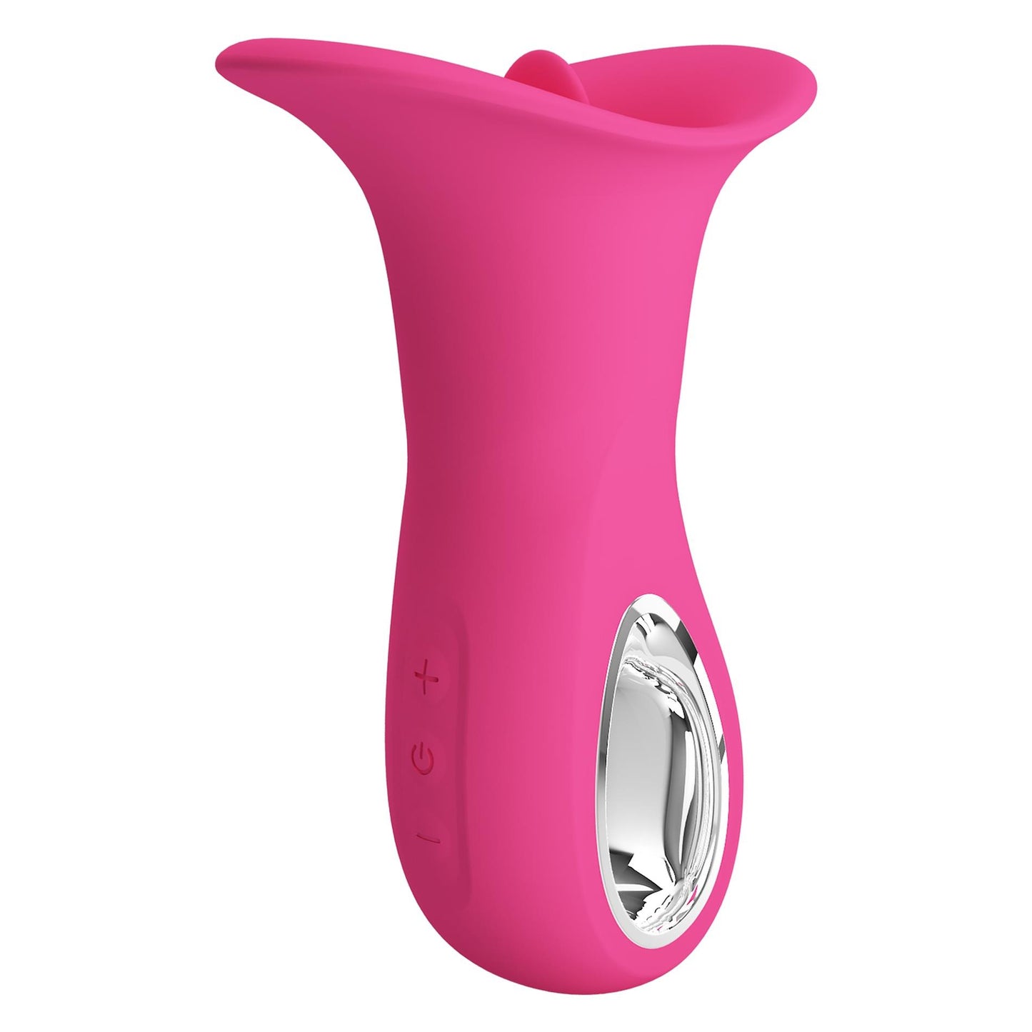 Wibrator oralny z języczkiem Pretty Love Clyde 12 wibracji 12 lizania USB