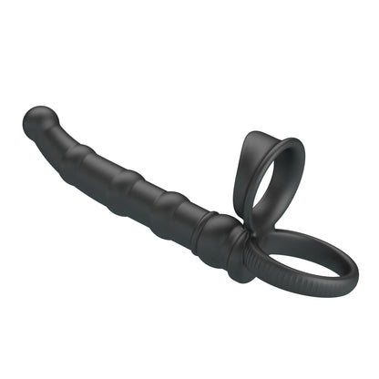 Pierścień erekcyjny analny Pretty Love Tatum 10 wibracji 18 cm