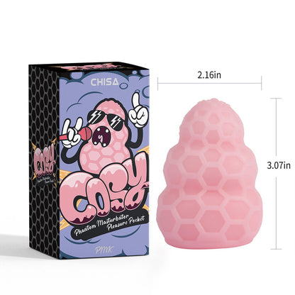 Masturbator TPE Cosy Phantom różowy 7,8 cm