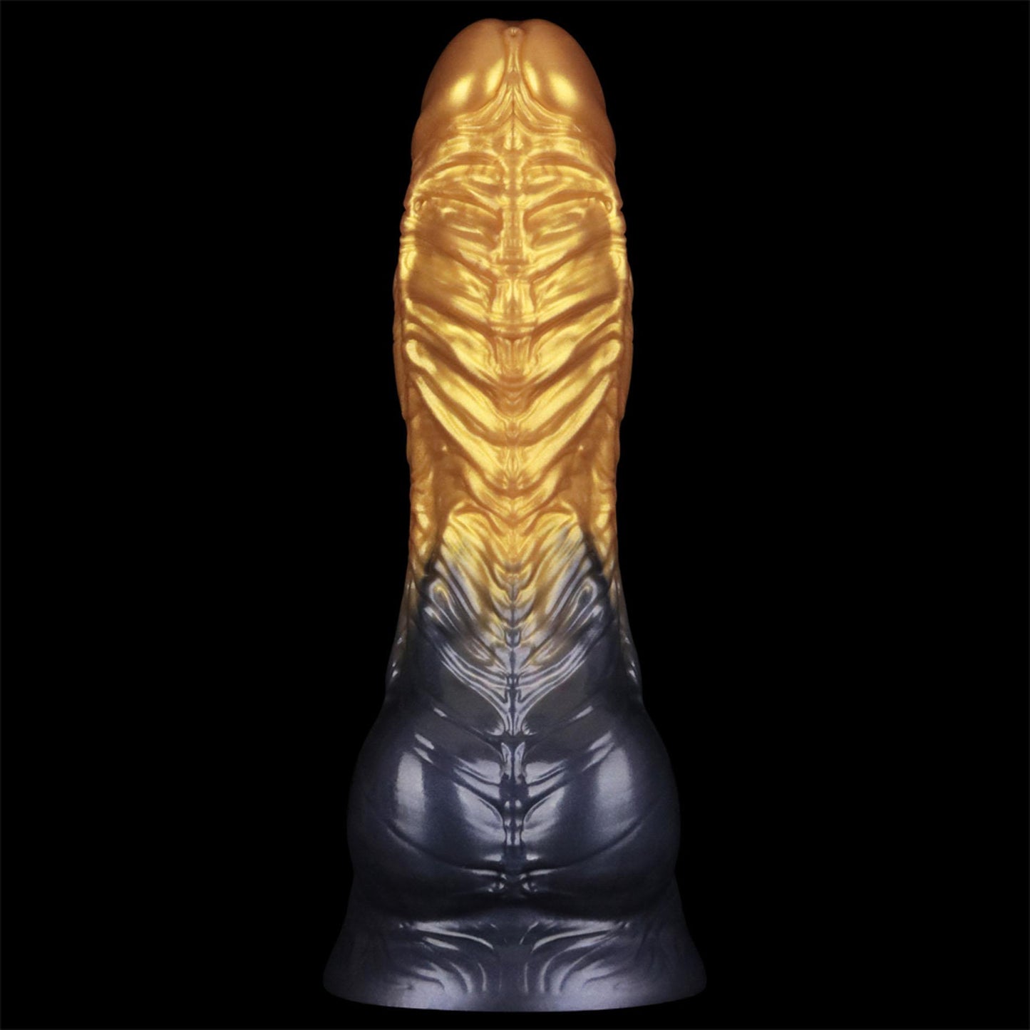 8'' Dual Density Silicone Inflatable Dildo