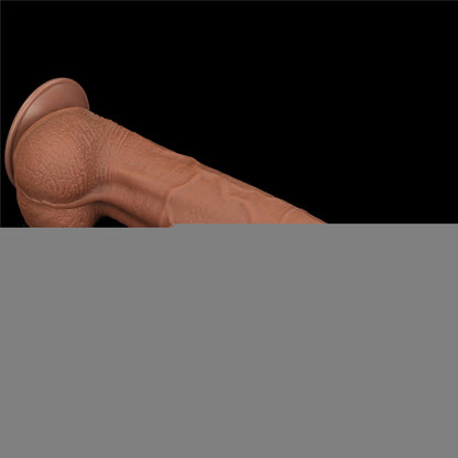 13.5'' King Sized Sliding Skin Dual Layer Dong Brown