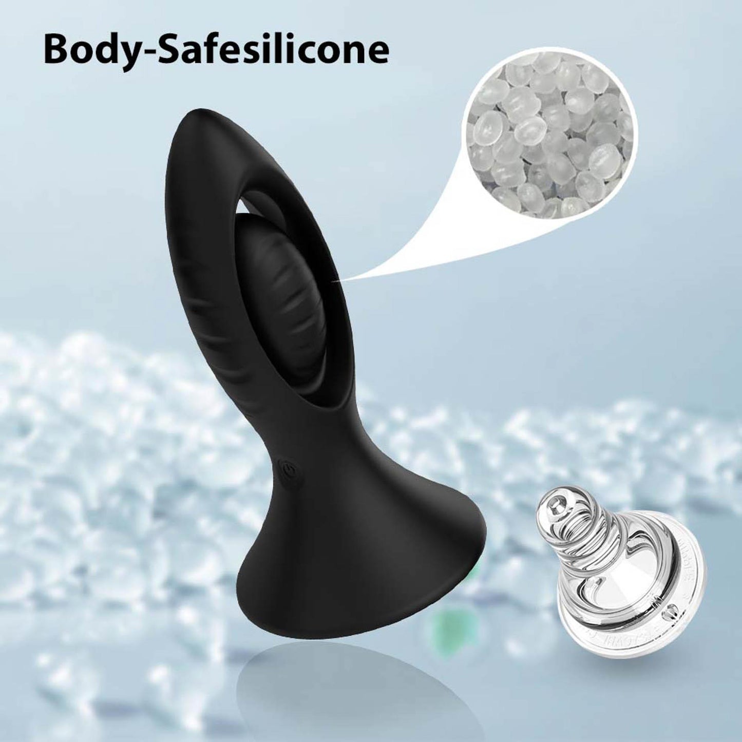 Watchman Black, 9 vibration functions, Remote control